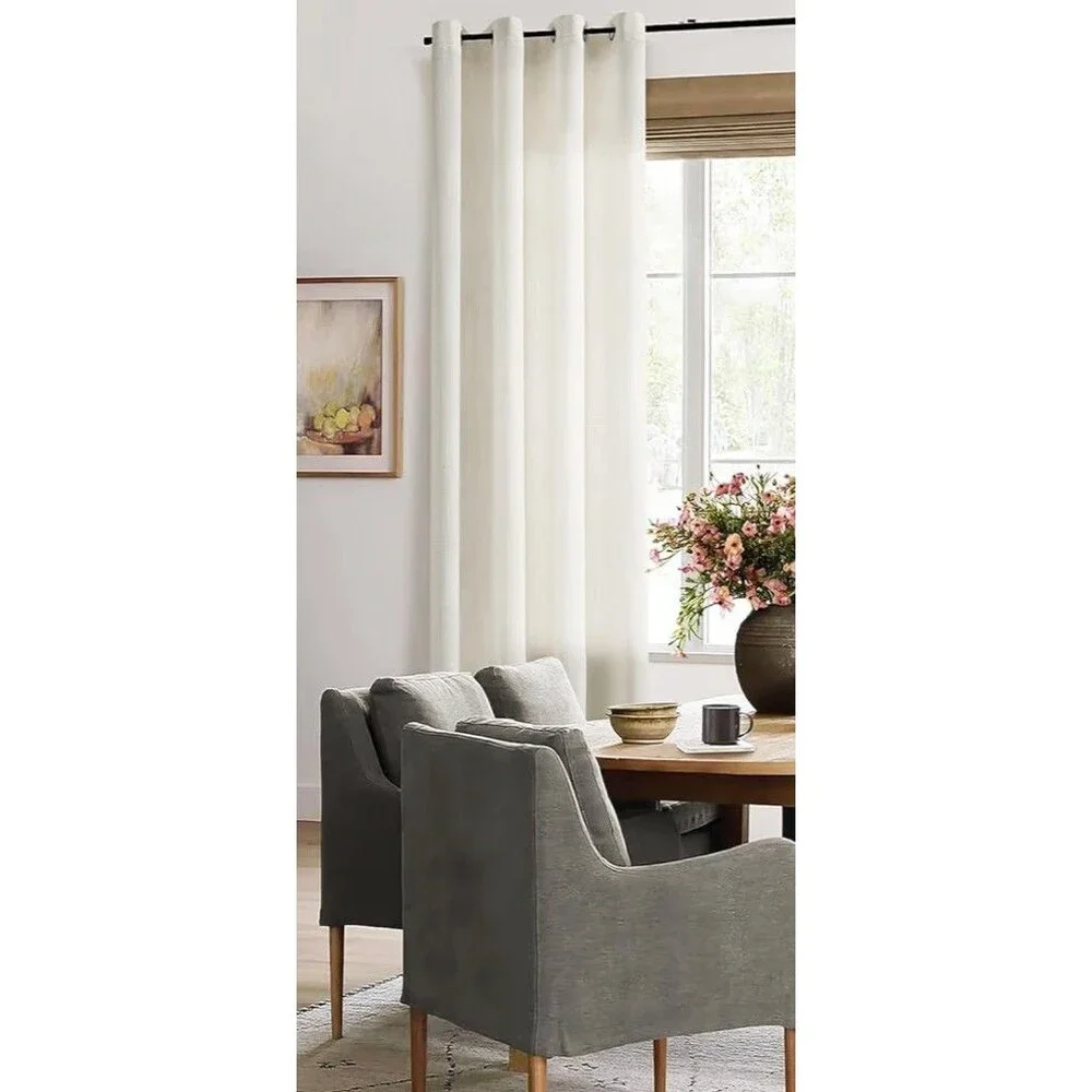 Jowels ivory curtains